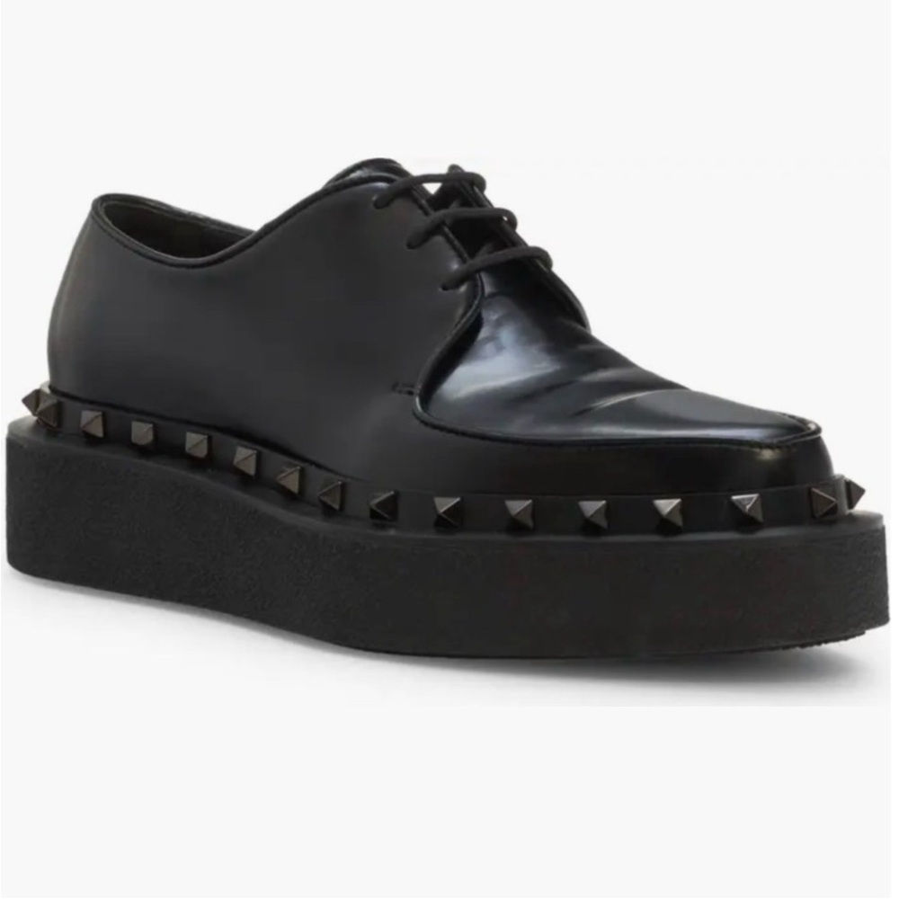 Valentino Garavani Black Platform Shoes